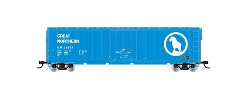 Rivarossi HR6634B Great Northern plug door boxcar blau 36829